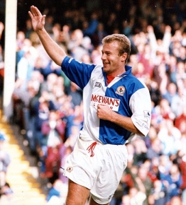 PKT5428-397277 ALAN SHEARER FOOTBALLER Everton 0 V Blackburn 3